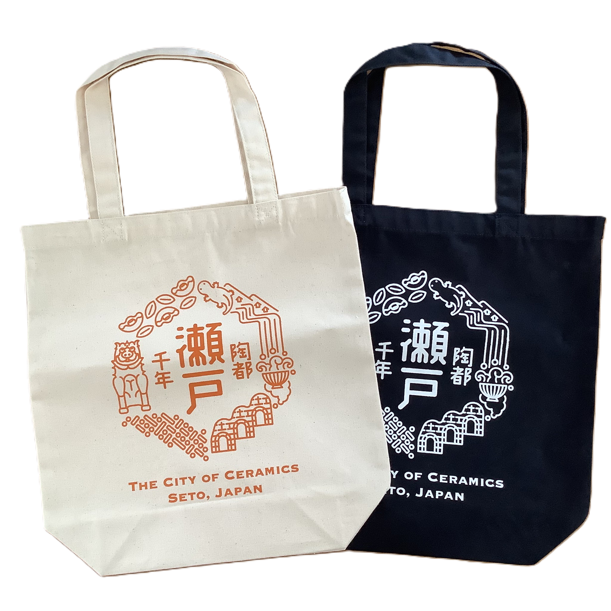 アイパック　オリジナルグッズ 　いいもんせともん　瀬戸千年陶都　トートバッグ