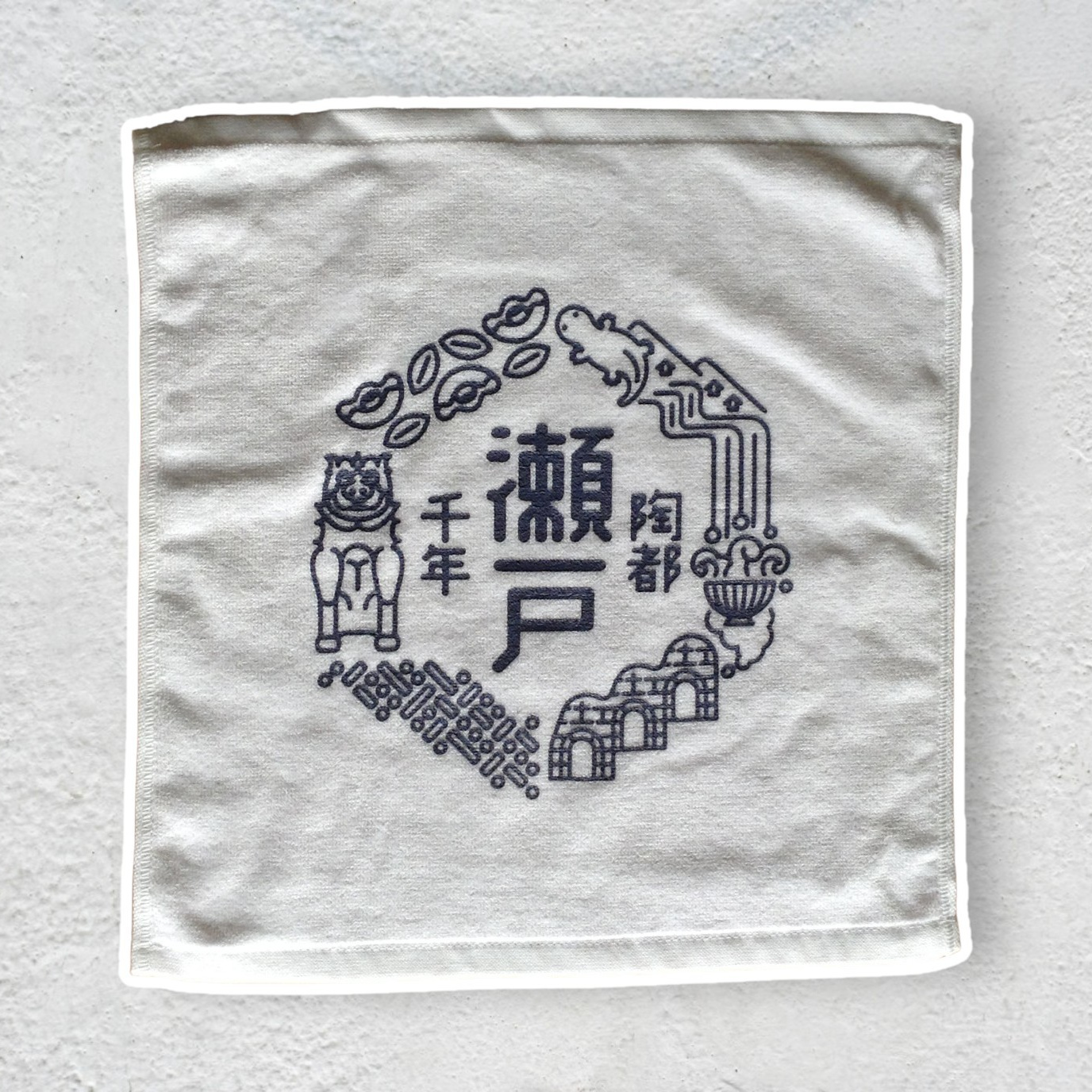 アイパック　オリジナルグッズ 　いいもんせともん　瀬戸千年陶都　ハンドタオル